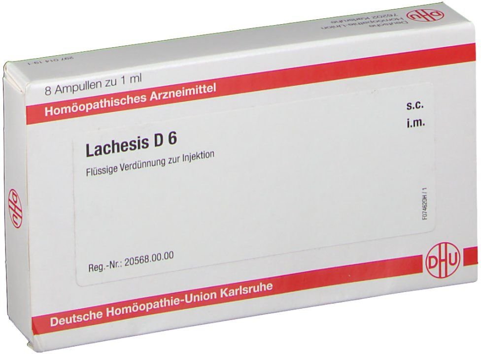 DHU Lachesis D 6 Ampullen