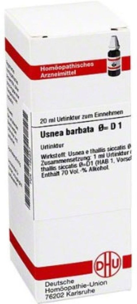 Usnea Barbata Urtinktur D 1 20 ml Dilution