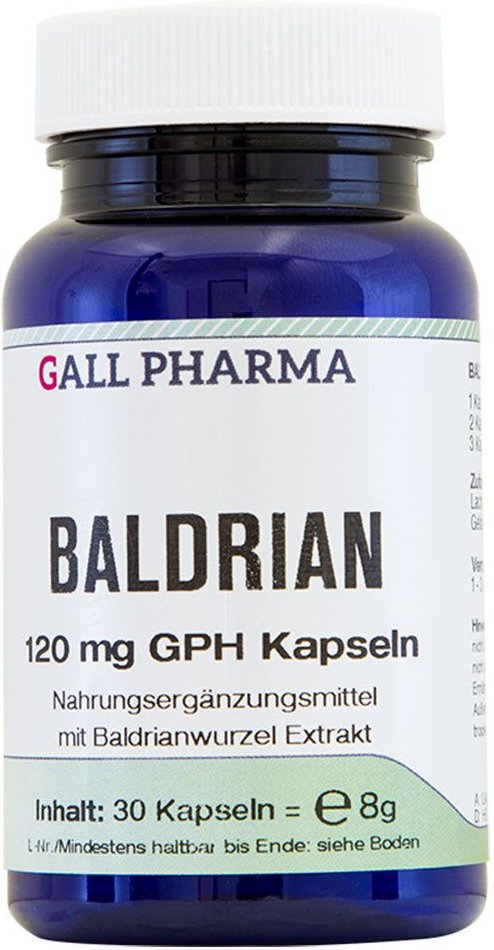 Baldrian 120 mg GPH Kapseln 30 St