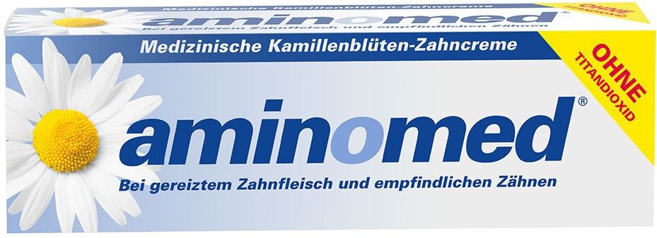 Aminomed Kamillenblüten Zahncreme ohne Titandioxid