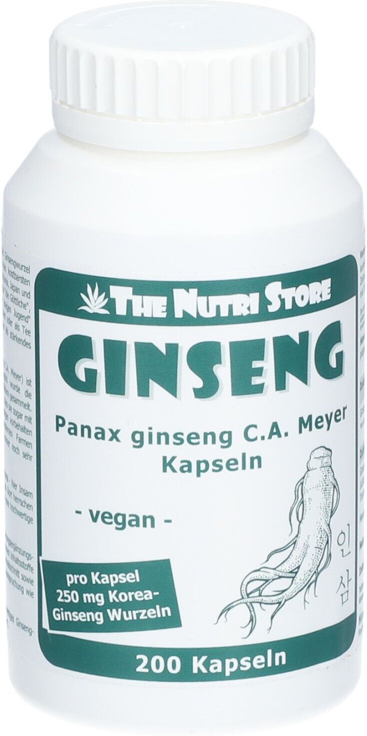 Ginseng 250 mg Kapseln 200 St