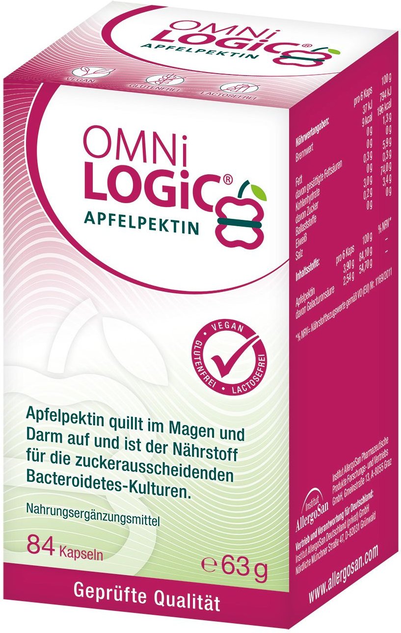 Omni LOGiC Apfelpektin Kapseln 84 St