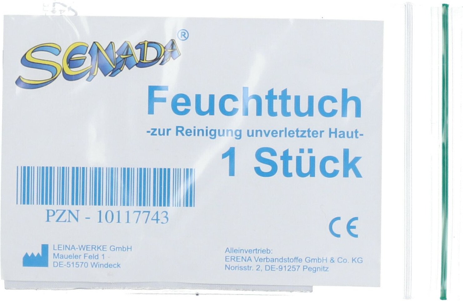 Senada Feuchttuch zur Reinigung 1 St Tücher