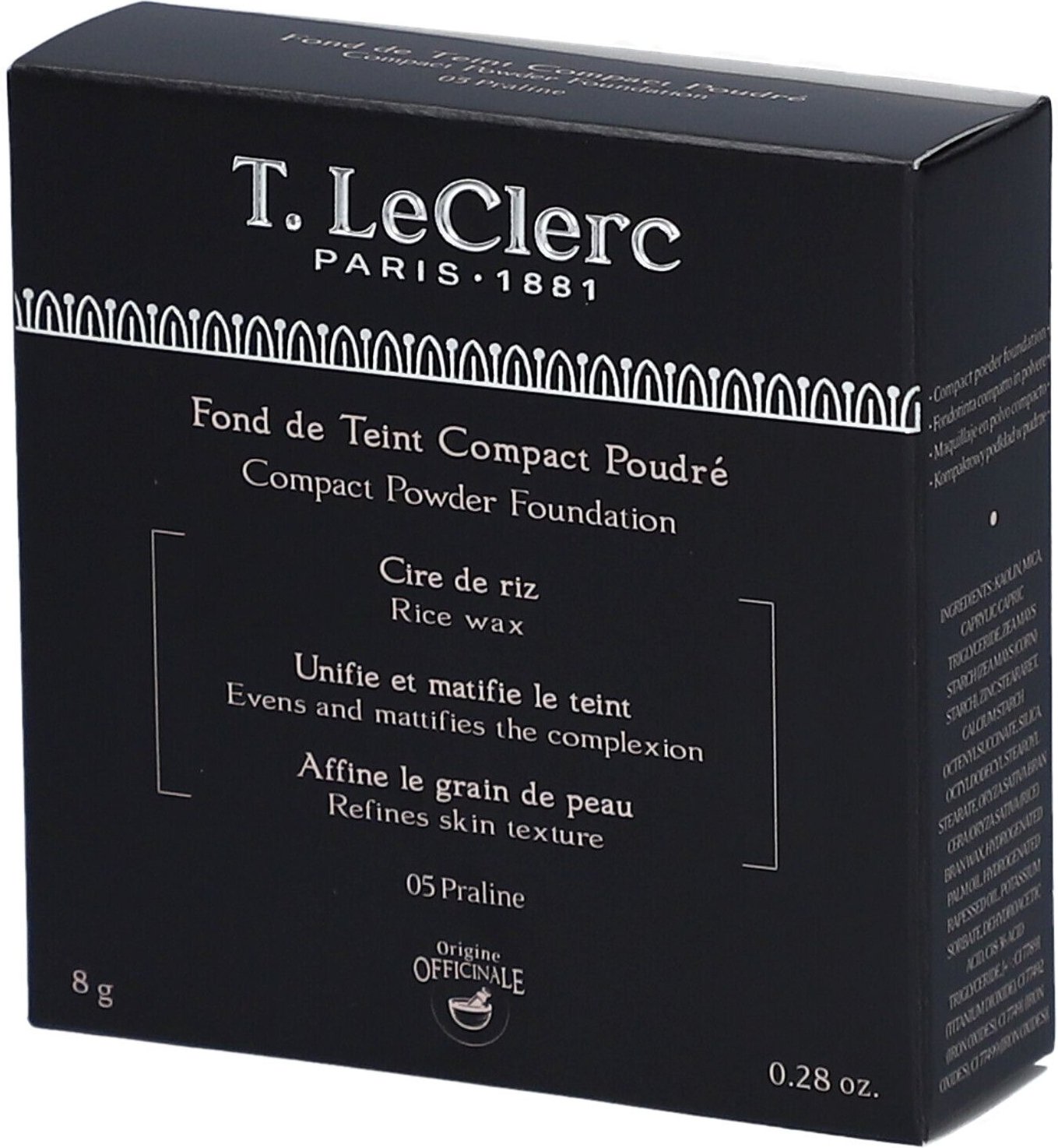 T.LeClerc Fond De Teint Compact Poudre - 05 Praline 8g 8 g Make up