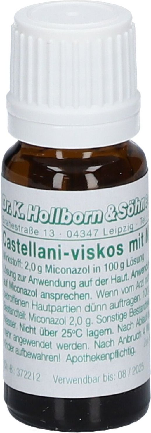 Castellani viskos mit Miconazol Lösung