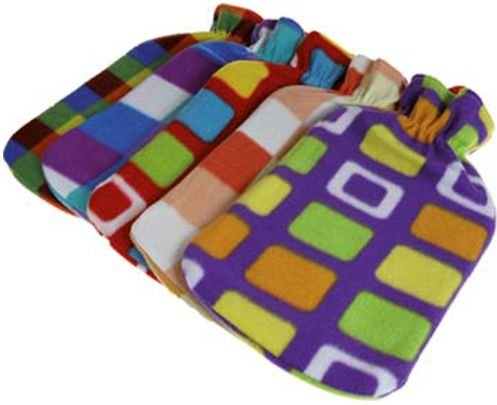 Wärmflasche Gummi 2 l mit Vliesbezug