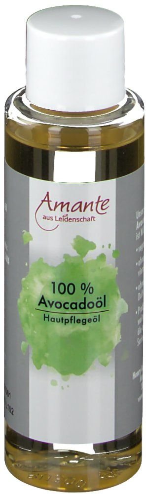 Avocado ÖL 100% rein Hautpflegeöl Amante 100 ml Öl