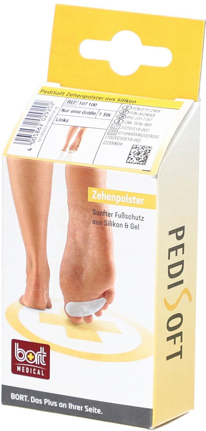 Bort PediSoft Zehenpolster links 1 St Einlagen