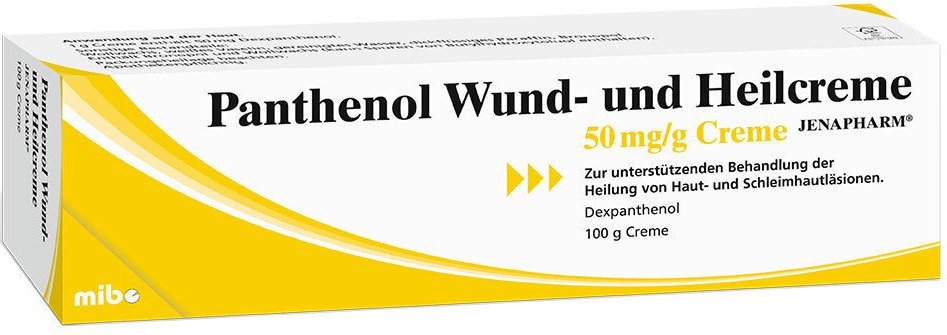 Panthenol Wund- und Heilcreme Jenapharm 100 g Creme