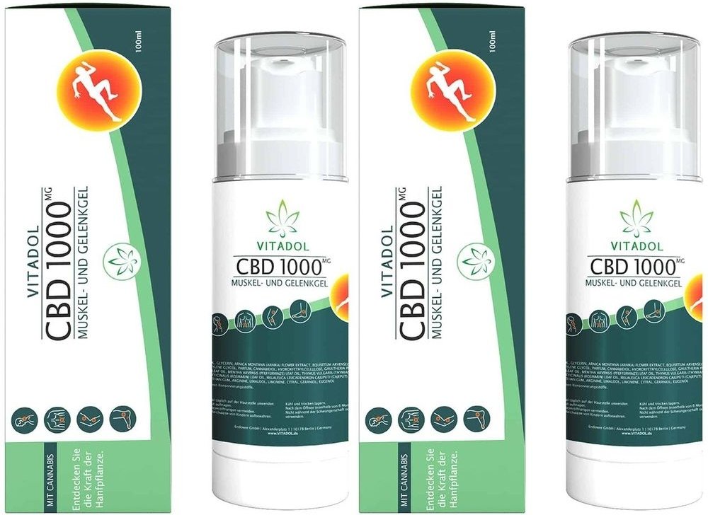 CBD 1000 Vitadol GE MU ARN x2 2x100 ml Gel