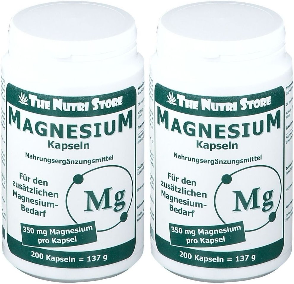 Magnesium 350 mg Kapseln 2x 2x200 St