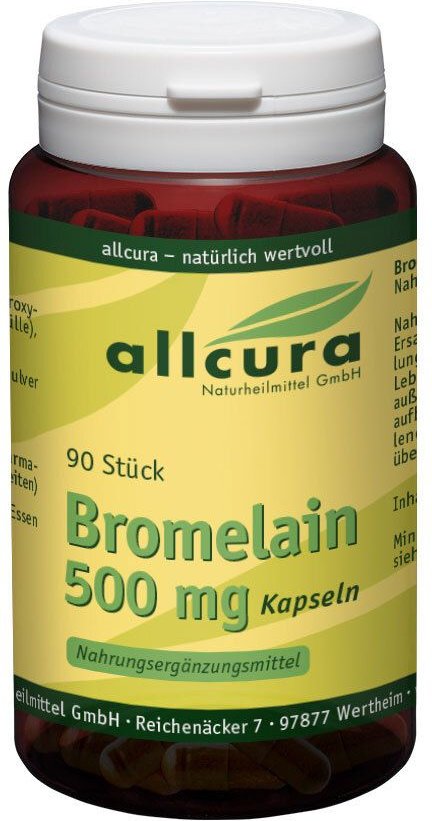Bromelain 500 mg Kapseln 90 St