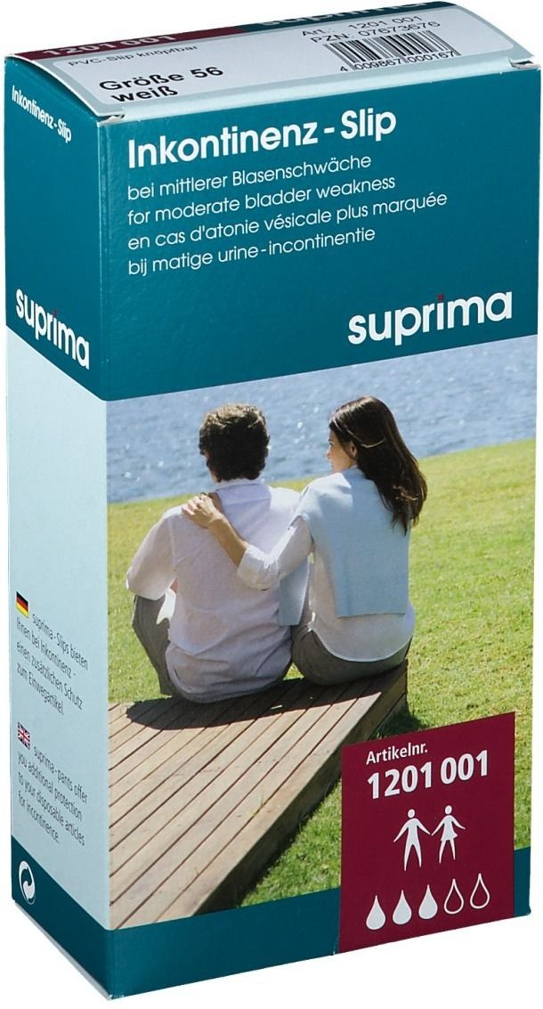 Suprima Inkontinenzhose 201 Gr.56 weiß 1 St Windeln