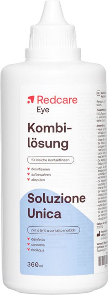 Redcare Eye Kombilösung f.weiche Kontaktlinsen 360 ml Solution