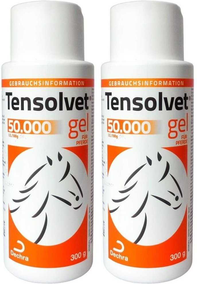 Tensolvet 50.000 I.e. für Pferde Doppelpack 2x300 g Gel