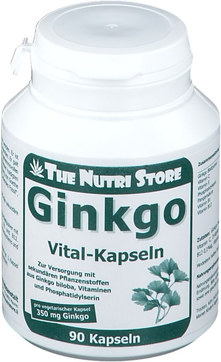Ginkgo Biloba 350 mg vegetarische Kapseln 90 St