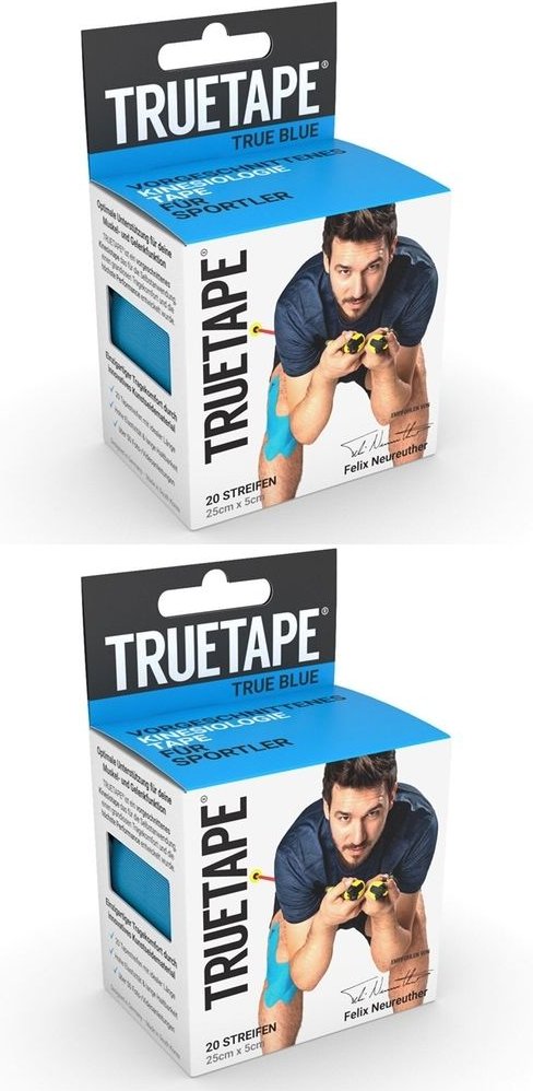 Truetape Athlete Blau Prec x2 2x1 St Bandage(s)