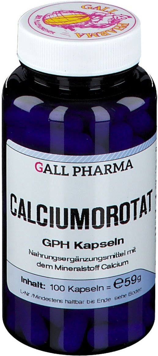 Calciumorotat 500 mg GPH Kapseln 100 St
