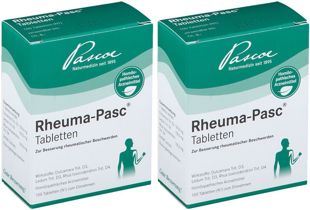 Rheuma Pasc Tabletten Doppelpack 2x100 St