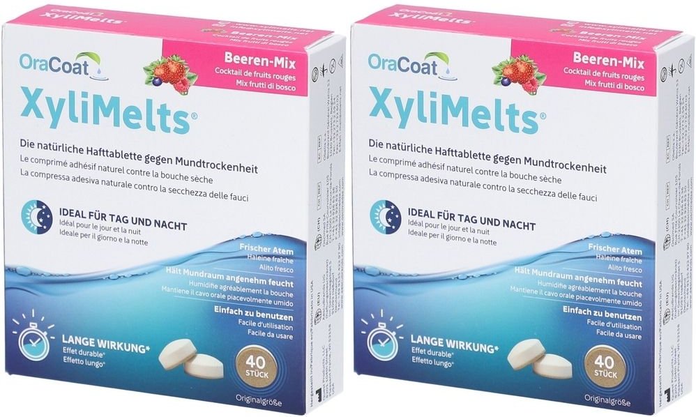 xYLIMELTS Beere Oracoat x2 2x40 St Tabletten