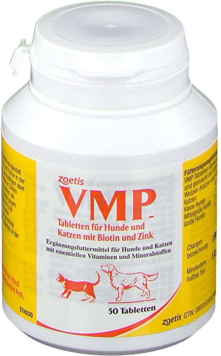Thumbnail - VMP Tabletten Ergänzungsfuttermittel f.Hund/Katze 50 St