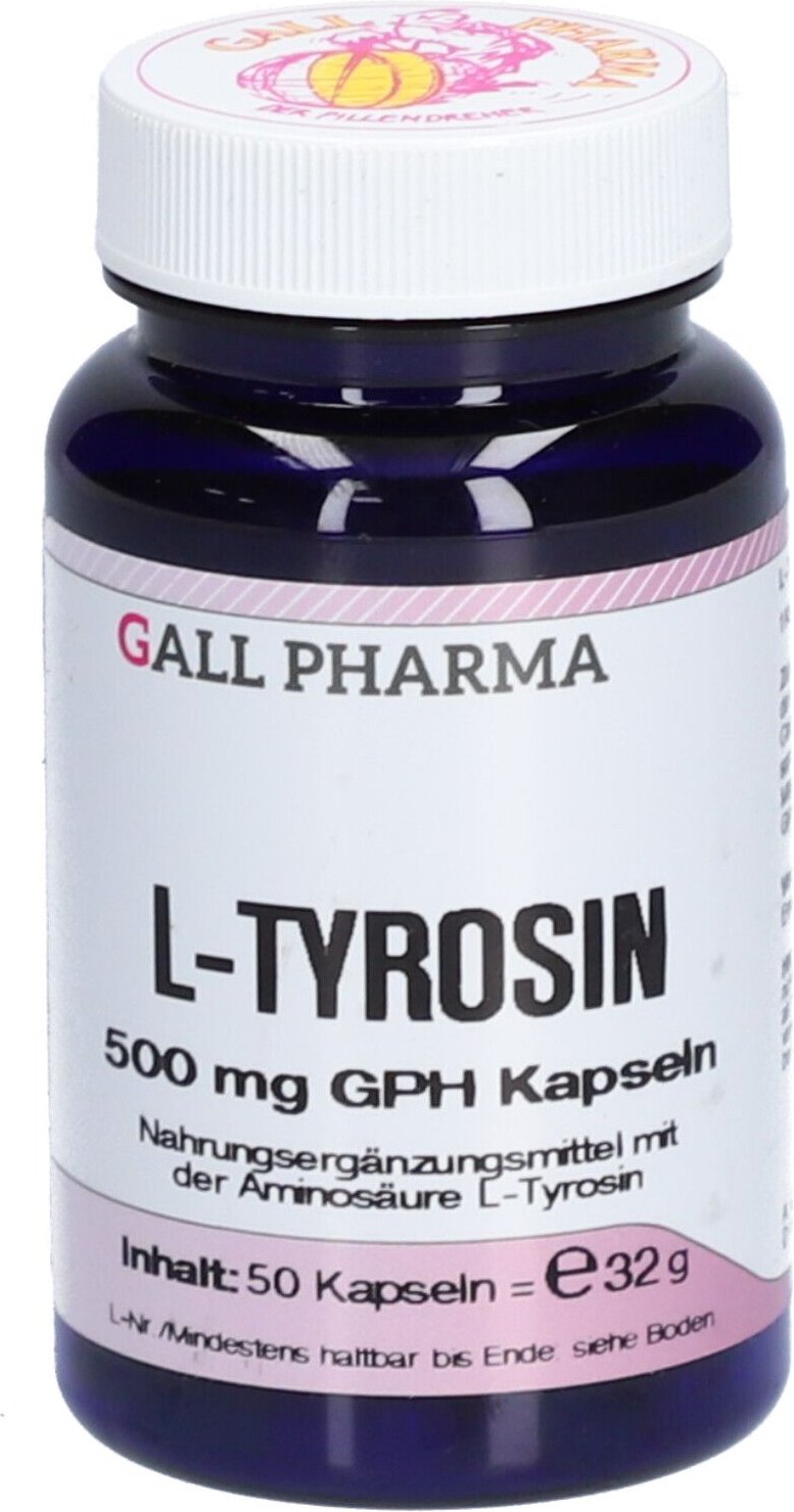 L-Tyrosin 500 mg GPH Kapseln 50 St