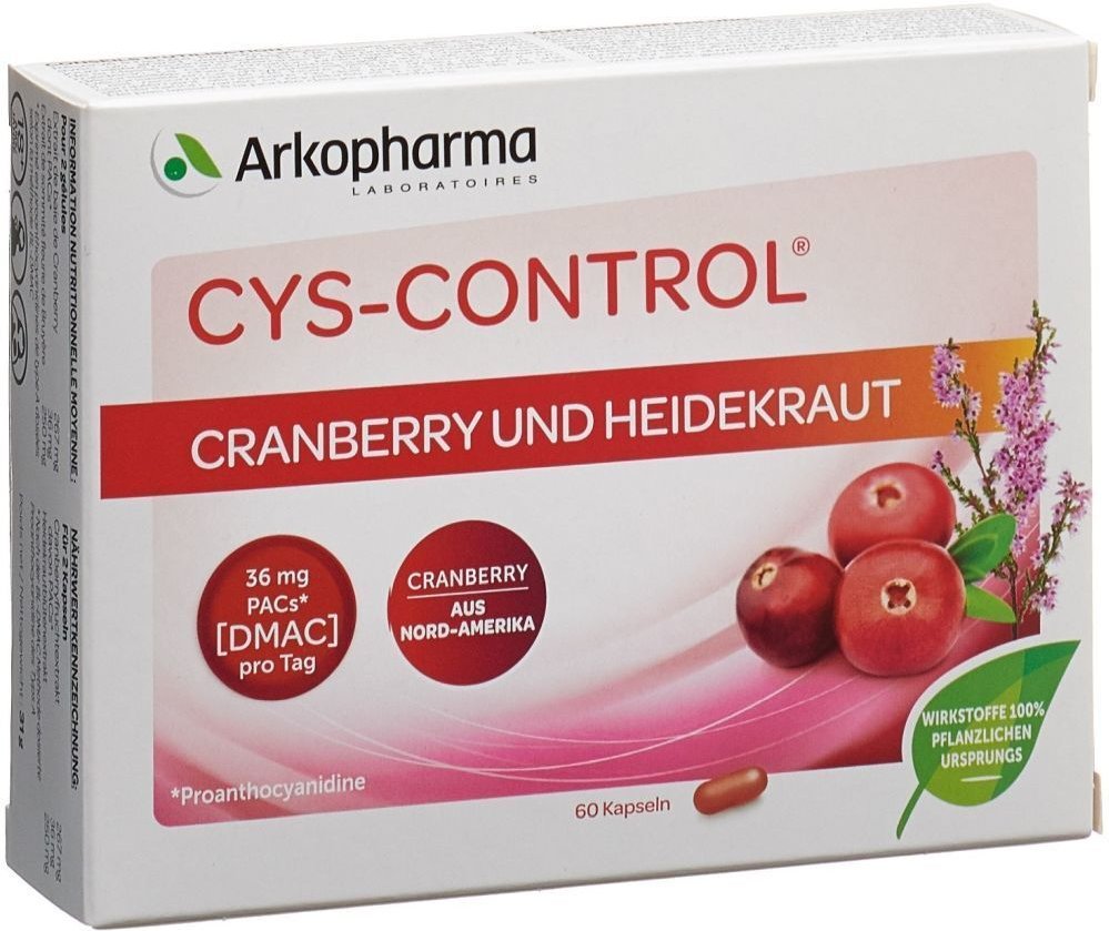 Cys-Control Kaps Cranberry und Heidekraut 60 Stk St Kapseln