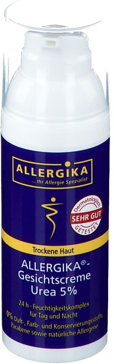 Allergika Gesichtscreme urea 5% 50 ml Creme