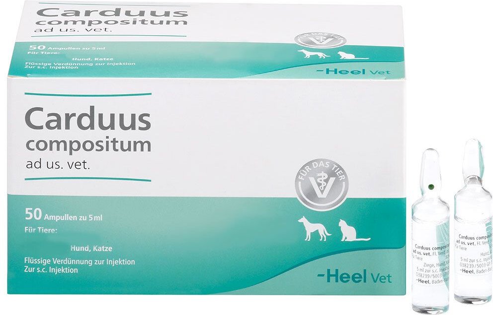 Thumbnail - Carduus Compositum ad us.vet.Ampullen 50x5 ml Ampullen