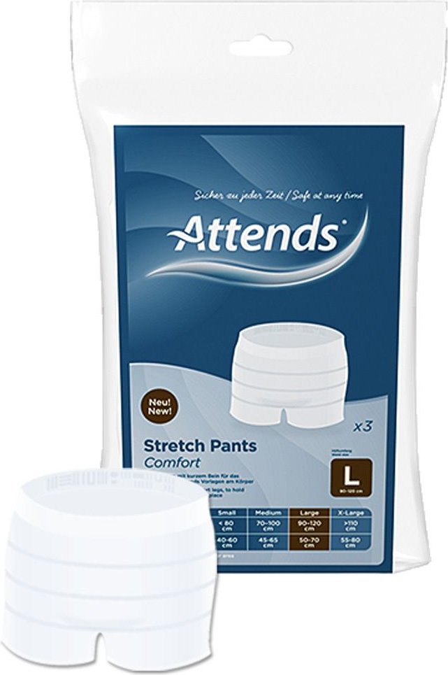 Attends Stretch Pants Comfort L 3 St Fixierhosen