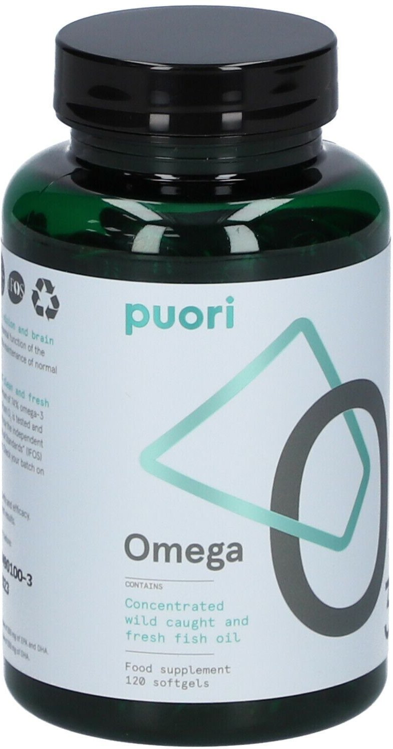 2x Puori O3 Weichkapseln Omega-3 2x120 St