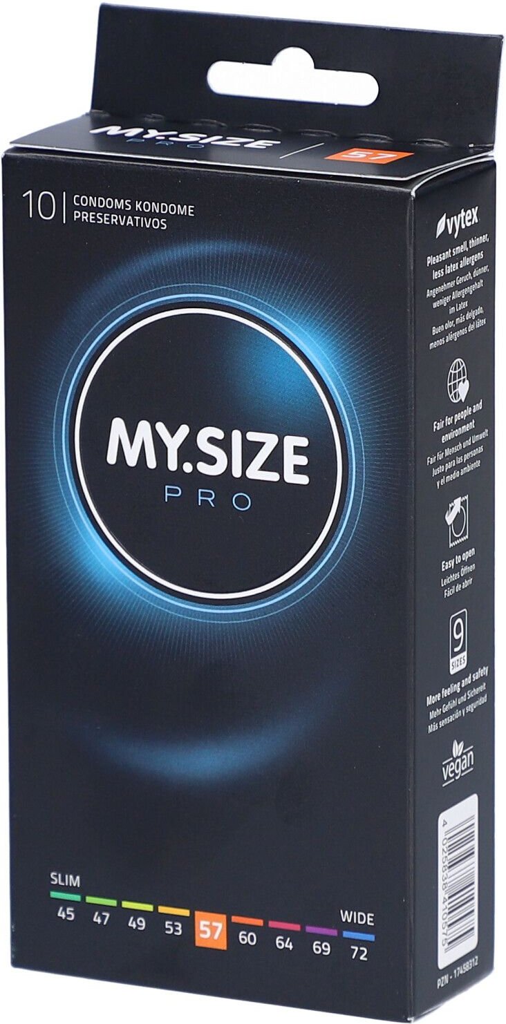 MY.SIZE PRO, 57 mm, 10 Stk.