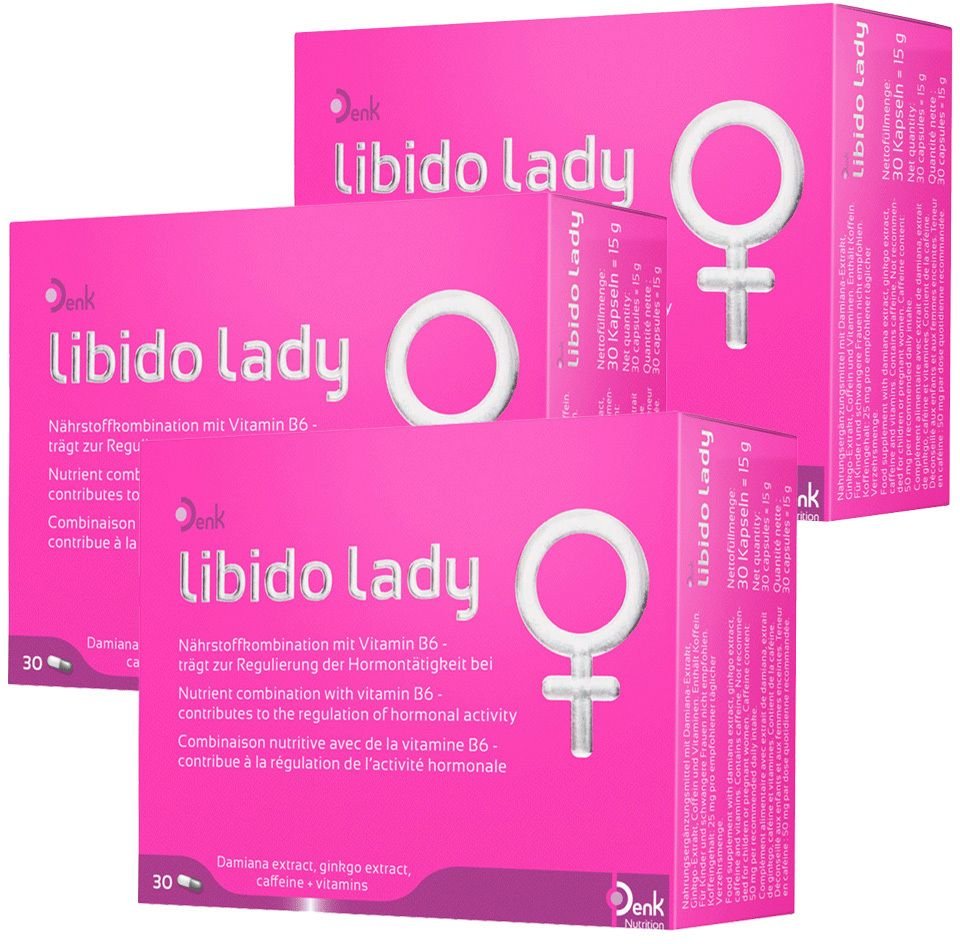 Libido Lady Denk 3er-Pack 3x30 St Kapseln