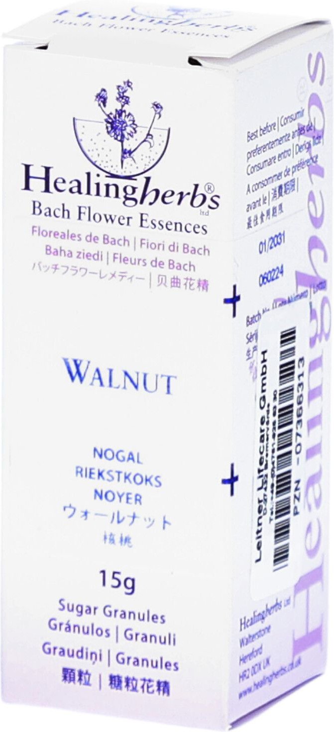 Bachblüten Walnut Globuli Healing Herbs 15 g