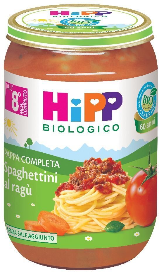 Hipp BIO Spaghettini Ragu'220G 220 g Brei