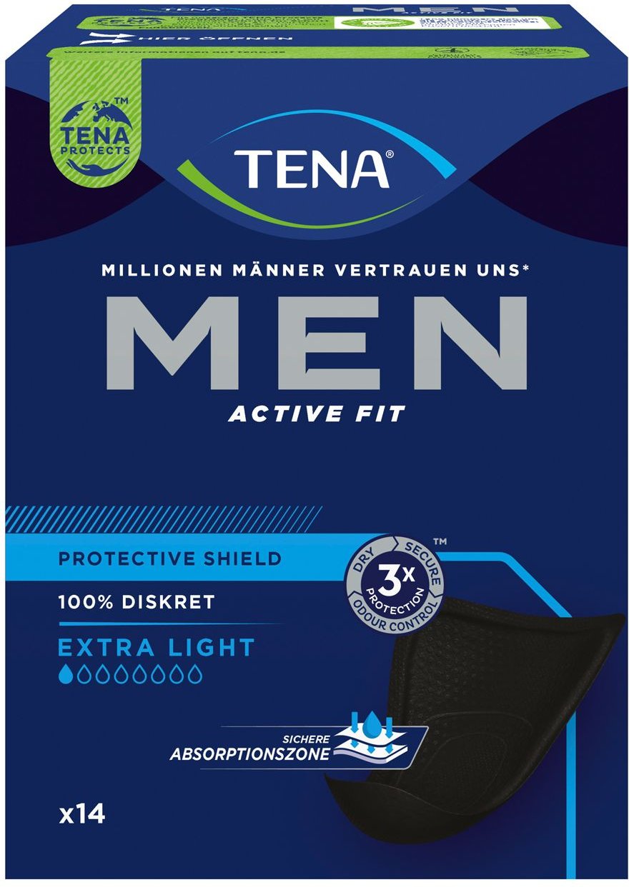 Tena MEN Active Fit Level 0 Inkontinenz Einlagen 14 St
