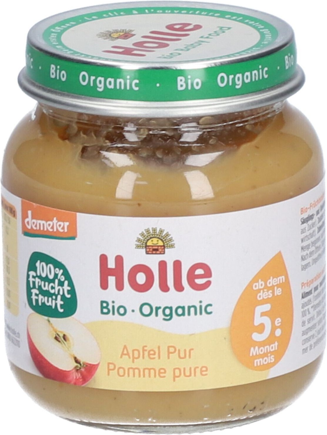Holle Apfel pur Bio 125 g Brei