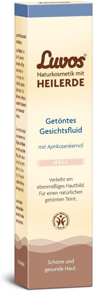 Luvos Naturkosmetik getöntes Gesichtsfluid hell 50 ml Emulsion