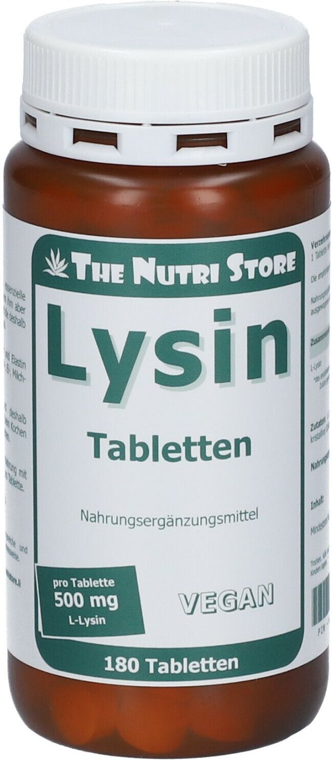 Lysin 500 mg vegan Tabletten