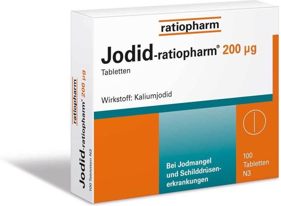 JODID-ratiopharm 200 µg Tabletten 100 St