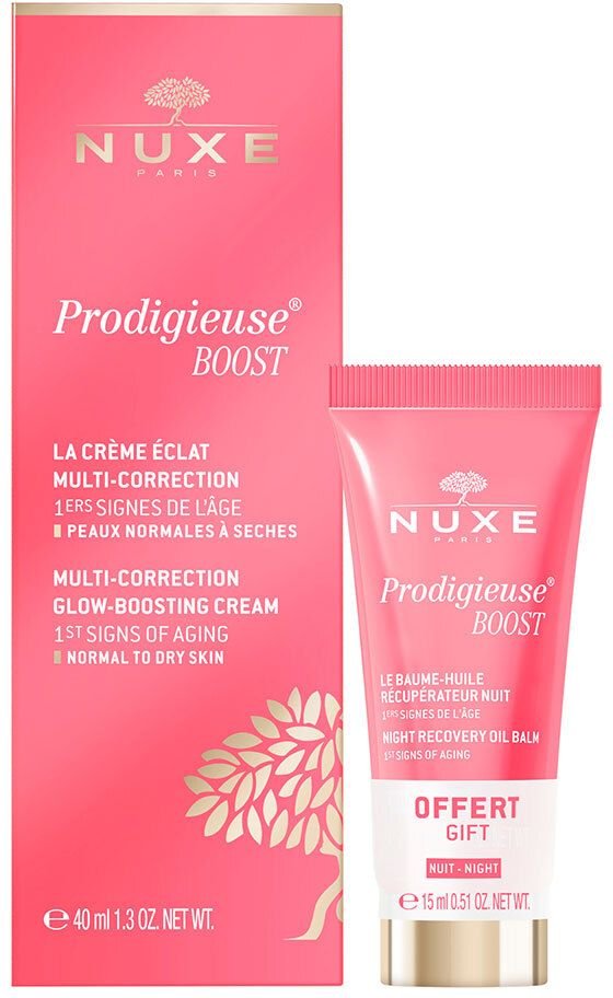 Thumbnail - Nuxe PBoost Creme 40ml+grat.Ölbalsam Nacht 15ml 1 St Kombipackung