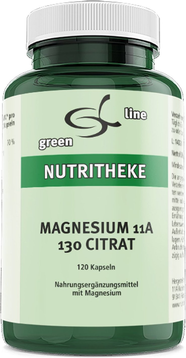 Magnesium 11 A 130 Citrat Kapseln 120 St