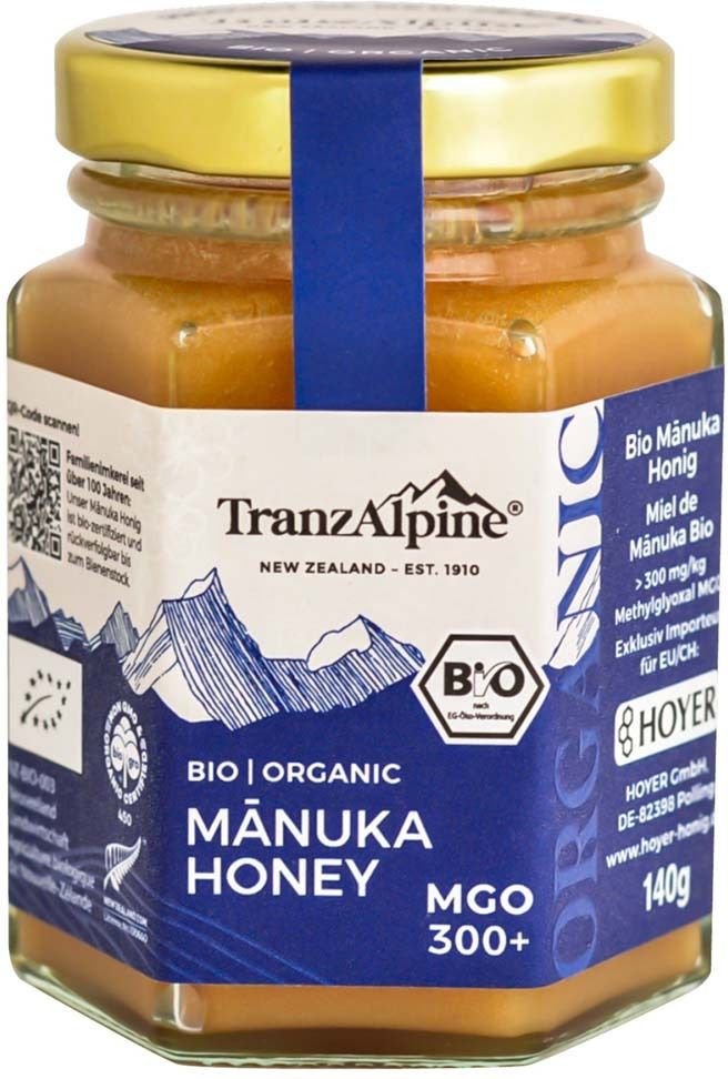 BIO Manuka Honig MGO 300+ TranzAlpine 140 g