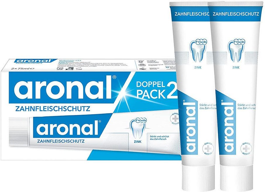 Aronal Zahnpasta Doppelpack 2x75 ml