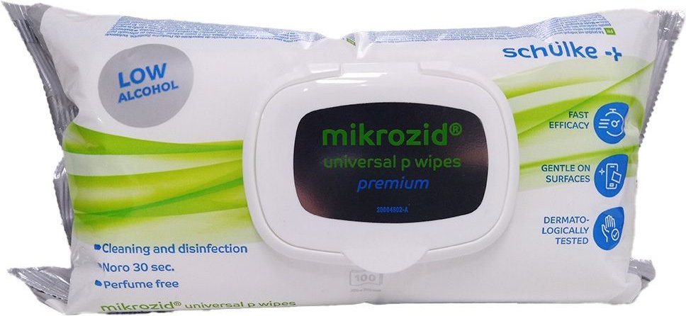 Mikrozid universal p wipes premium maxi Flächendes 80 St Tücher