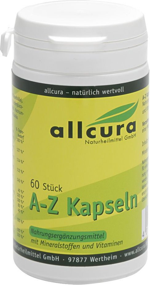 A-Z Kapseln mit Mineralstoffen und Vitaminen 60 St