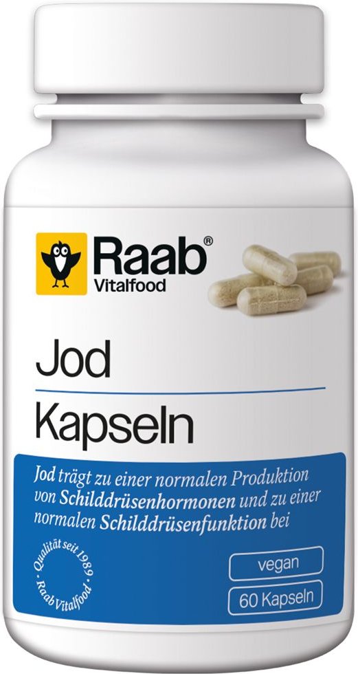 Raab Vitalfood Jod Kapseln 60 St