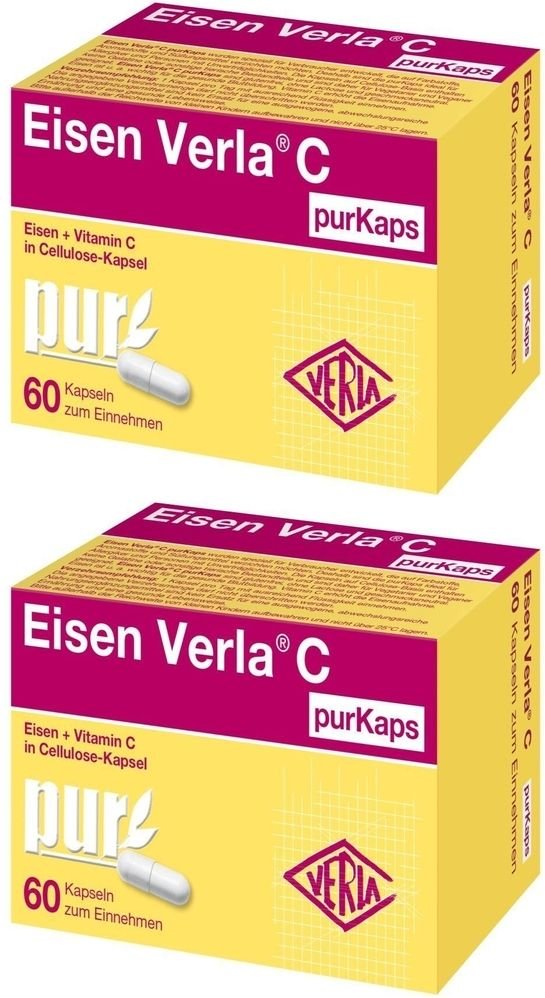 Eisen Verla C purKaps 2x 2x60 St Kapseln