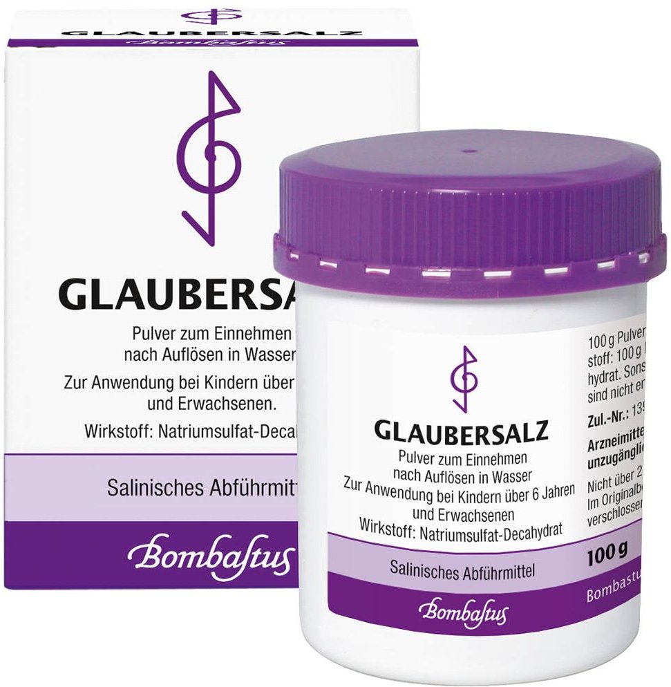 Glaubersalz Natriumsulfat Pulver 100 g