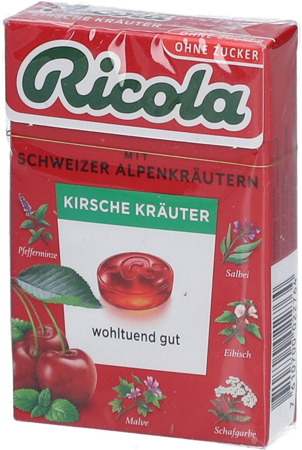 Ricola o.Z.Box Kirsche Kräuter Bonbons 50 g